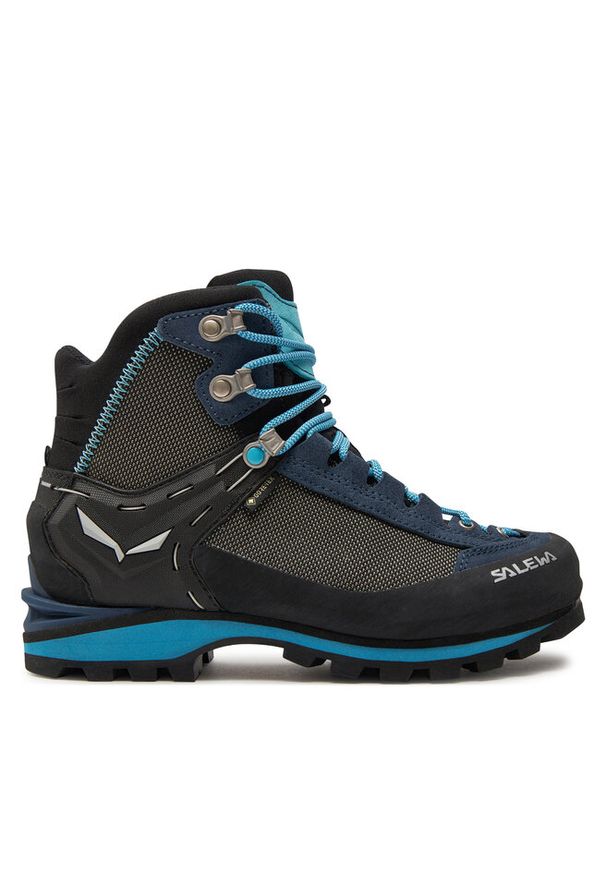 Trekkingi Salewa. Kolor: czarny. Technologia: Gore-Tex. Sport: turystyka piesza