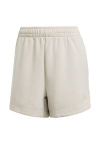 Adidas - Luźne szorty ALL SZN Soft Lux. Kolor: beżowy