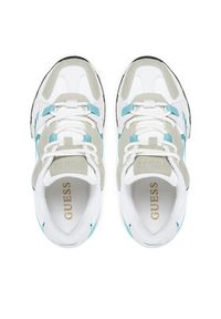 Guess Sneakersy FLJCAR ELE12 Niebieski. Kolor: niebieski. Materiał: skóra #3