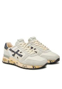 Premiata Sneakersy Mick 6873 Biały. Kolor: biały. Materiał: materiał #3