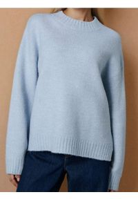 Sinsay - Sweter basic - niebieski. Kolor: niebieski