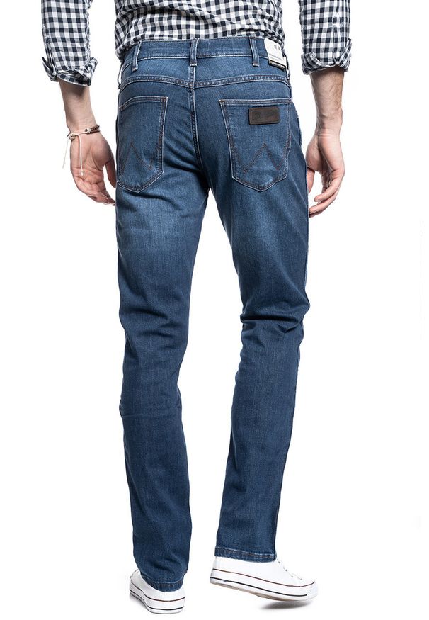Wrangler - WRANGLER SPODNIE MĘSKIE GREENSBORO COOL POOL W15QE280W 112126891