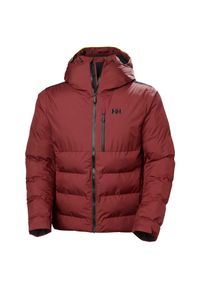 Kurtka puchowa Helly Hansen Kvitfjell. Kolor: czerwony. Materiał: puch. Sezon: zima. Sport: narciarstwo #1