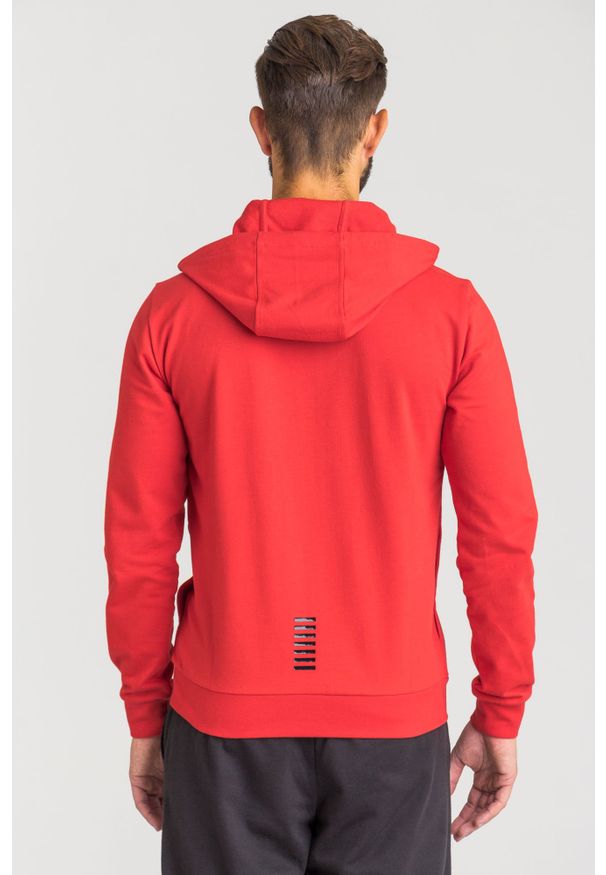 Bluza EA7 Emporio Armani z klasycznym kołnierzykiem, klasyczna