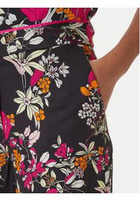 SIMONA CORSELLINI - Simona Corsellini Spodnie materiałowe P26CPPG00301 Czarny Regular Fit. Kolor: czarny. Materiał: wiskoza #5