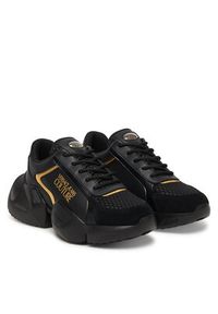 Versace Jeans Couture Sneakersy 80VA3SU3 ZPB78 G89 Czarny. Kolor: czarny. Materiał: skóra #3