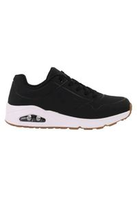 skechers - Buty do chodzenia dla dzieci Skechers Unostand. Kolor: czarny. Materiał: materiał. Szerokość cholewki: normalna. Model: Skechers Sport. Sport: turystyka piesza