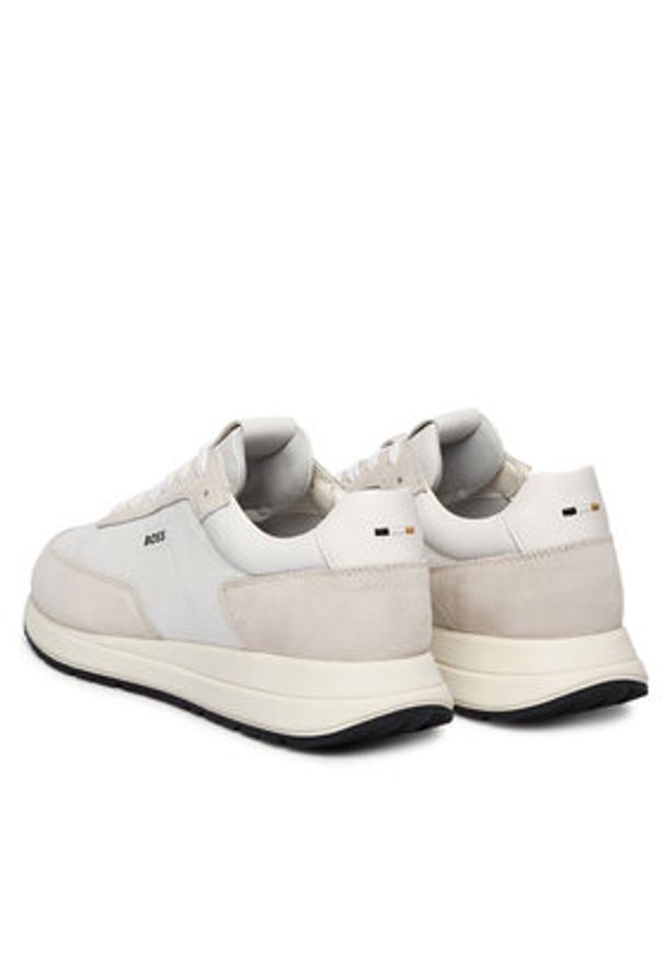 BOSS Sneakersy Vinston 50557837 Biały. Kolor: biały. Materiał: skóra