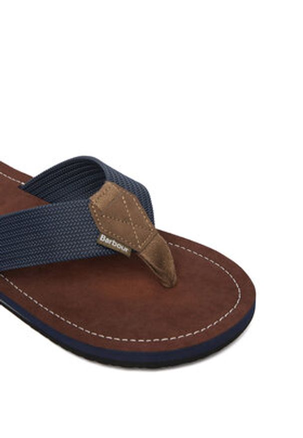 Barbour Japonki Toeman MBS0007NY98 Granatowy. Kolor: niebieski. Materiał: syntetyk