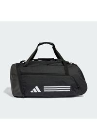 Adidas - Torba Essentials 3-Stripes Duffel Small. Kolor: wielokolorowy, czarny, biały. Materiał: materiał