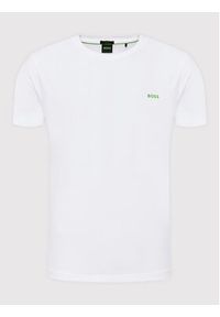 BOSS - Boss T-Shirt 50469057 Biały Regular Fit. Kolor: biały. Materiał: bawełna