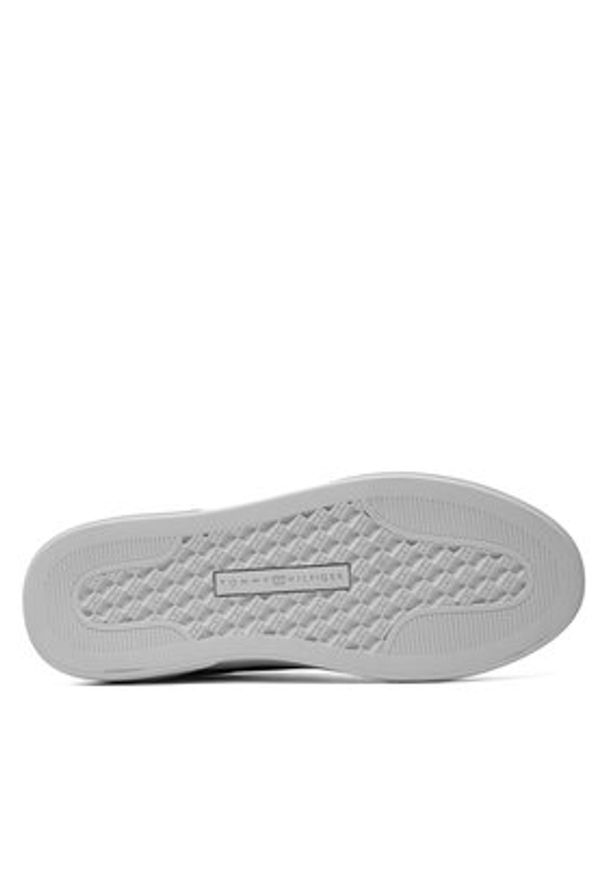 TOMMY HILFIGER - Tommy Hilfiger Sneakersy Chic Hw Court Sneaker FW0FW07813 Czarny. Kolor: czarny. Materiał: skóra