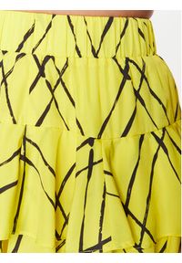 Silvian Heach Spódnica mini GPP23378GO Żółty Regular Fit. Kolor: żółty. Materiał: syntetyk #2