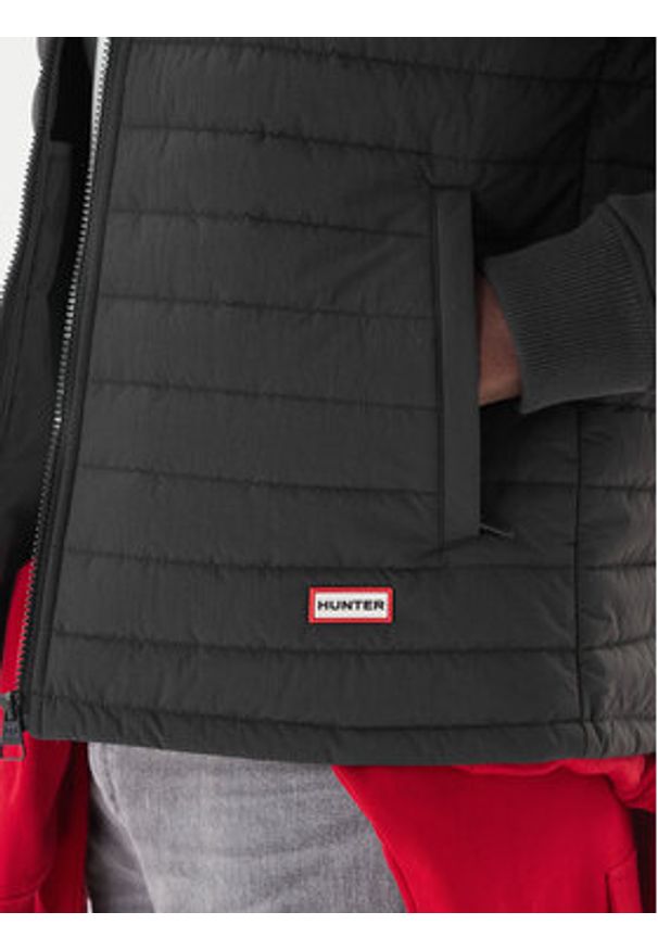 Hunter Kurtka przejściowa Hume Baffle HARM0016251 Czarny Regular Fit. Kolor: czarny. Materiał: syntetyk