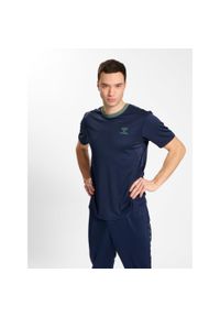 Poliester jersey Hummel HmlStaltic. Kolor: niebieski. Materiał: jersey, poliester. Sport: piłka nożna