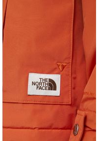 The North Face kurtka M THERMOBALL DRYVENT MOUNTAIN PARKA męska kolor pomarańczowy zimowa NF0A5A7H1241-1241. Okazja: na co dzień. Kolor: pomarańczowy. Materiał: włókno, puch. Długość rękawa: raglanowy rękaw. Sezon: zima. Styl: casual #3