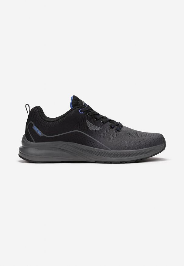 Born2be - Ciemnoszare Buty Sportowe Erite. Kolor: szary. Materiał: materiał. Wzór: aplikacja, jednolity. Obcas: na płaskiej podeszwie