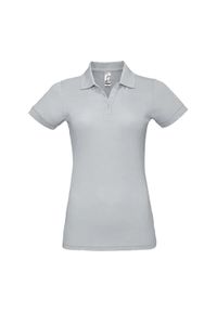 SOL'S - Damska Koszulka Polo Prime. Typ kołnierza: polo. Kolor: wielokolorowy, niebieski, szary