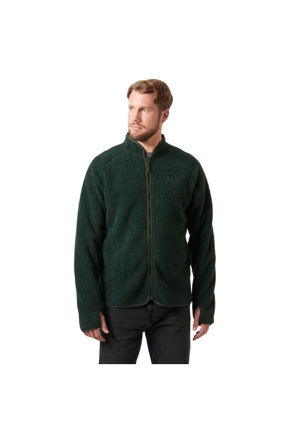 Polar Helly Hansen Box Pile 2.0. Kolor: wielokolorowy, czarny, zielony. Materiał: polar. Sport: turystyka piesza