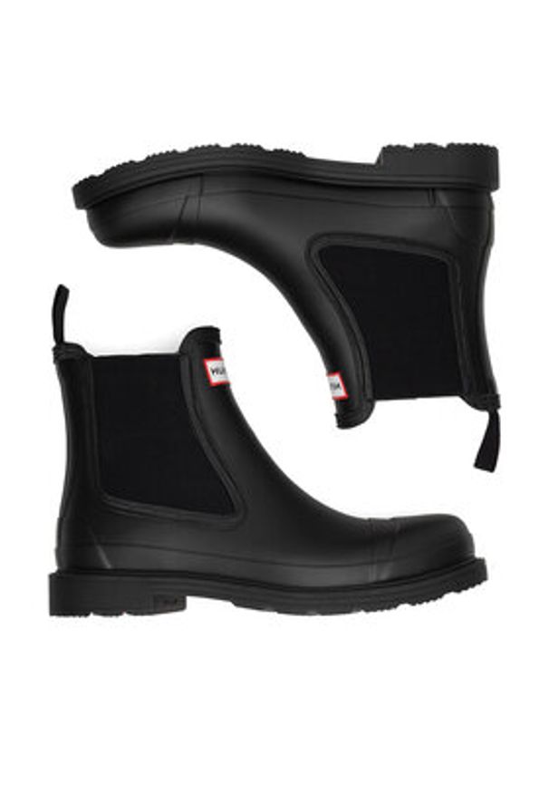 Hunter Kalosze MFS9016RMA Czarny. Kolor: czarny. Materiał: materiał