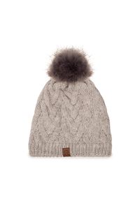 Buff Czapka Knitted & Fleece Hat 123515.014.10.00 Beżowy. Kolor: beżowy. Materiał: materiał #1