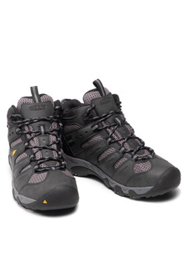 keen - Keen Trekkingi Koven Mid Wp 1020210 Czarny. Kolor: czarny. Materiał: skóra. Sport: turystyka piesza