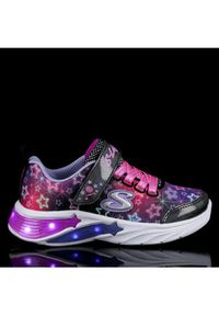 skechers - Skechers Sneakersy Star Sparks 302324L/BKMT Fioletowy. Kolor: fioletowy. Materiał: materiał