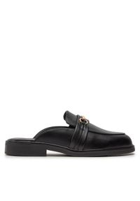 ONLY Shoes Klapki Lux-5 Czarny. Kolor: czarny. Materiał: skóra #1