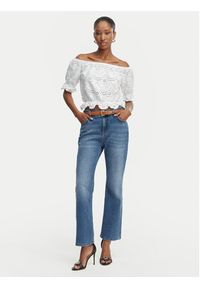 Guess Bluzka W6GP47 K3336 Biały Regular Fit. Kolor: biały. Materiał: bawełna #3