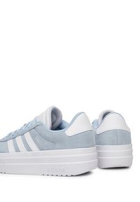 Adidas - adidas Sneakersy VL Court Bold JI1018 Niebieski. Kolor: niebieski. Materiał: skóra, zamsz #4