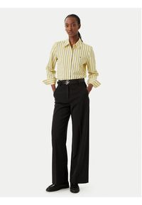TOMMY HILFIGER - Tommy Hilfiger Koszula Summer WW0WW51155 Żółty Regular Fit. Kolor: żółty. Materiał: bawełna #3