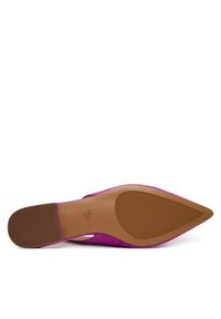 Lauren Ralph Lauren - LAUREN RALPH LAUREN Baleriny Severn Calfskin 802967746007 Fioletowy. Kolor: fioletowy. Materiał: zamsz, skóra #3