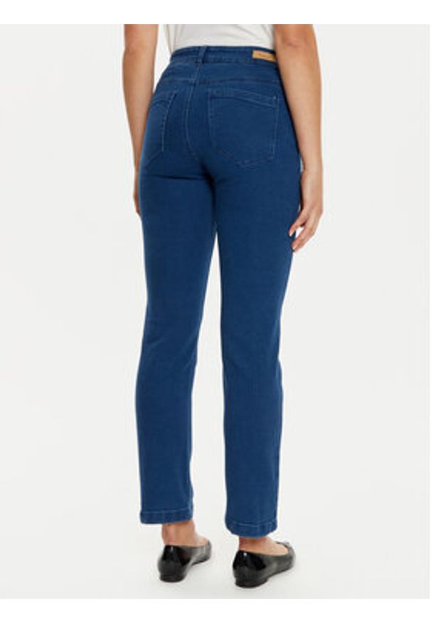 Fransa Jeansy Luxe 20613554 Niebieski Straight Fit. Kolor: niebieski