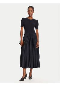 BOSS Sukienka codzienna Fadridi 50535658 Niebieski Regular Fit. Okazja: na co dzień. Kolor: niebieski. Materiał: syntetyk. Typ sukienki: proste. Styl: casual #5