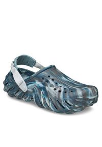 Crocs Klapki Echo Marbled Clog 208454 Kolorowy. Wzór: kolorowy