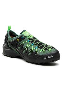 Salewa Trekkingi Ms Wildfire Edge Gtx GORE-TEX 61375 Zielony. Kolor: zielony. Materiał: zamsz, skóra. Technologia: Gore-Tex. Sport: turystyka piesza