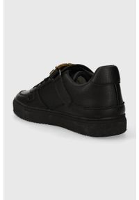 Guess sneakersy TRANI kolor czarny FM7TRA ELE12. Nosek buta: okrągły. Zapięcie: sznurówki. Kolor: czarny. Materiał: guma #5