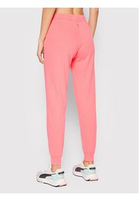 Deha Spodnie dresowe A00538 Różowy Regular Fit. Kolor: różowy. Materiał: dresówka, bawełna #2