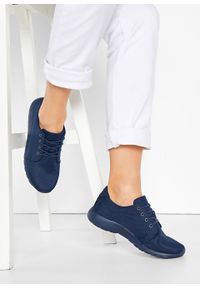Sneakersy bonprix ciemnoniebieski. Kolor: niebieski. Materiał: syntetyk, materiał #6