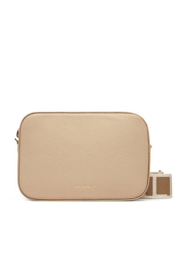 Coccinelle Torebka MN5 Tebe E5 MN5 55 I1 01 Beżowy. Kolor: beżowy. Materiał: skórzane