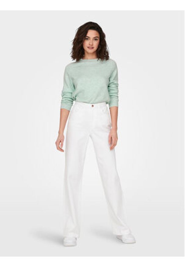 only - ONLY Sweter Rica 15204279 Zielony Regular Fit. Kolor: zielony. Materiał: syntetyk