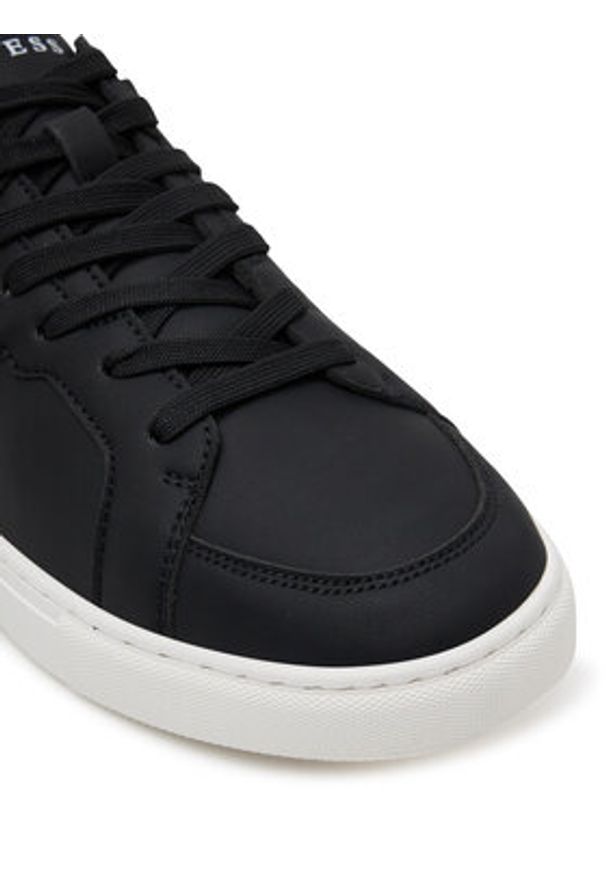 Guess Sneakersy FMTTO4 ELE12 Czarny. Kolor: czarny. Materiał: skóra