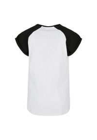 Urban Classics - T-shirt Dla Dziewczynki. Kolor: biały, wielokolorowy, czarny