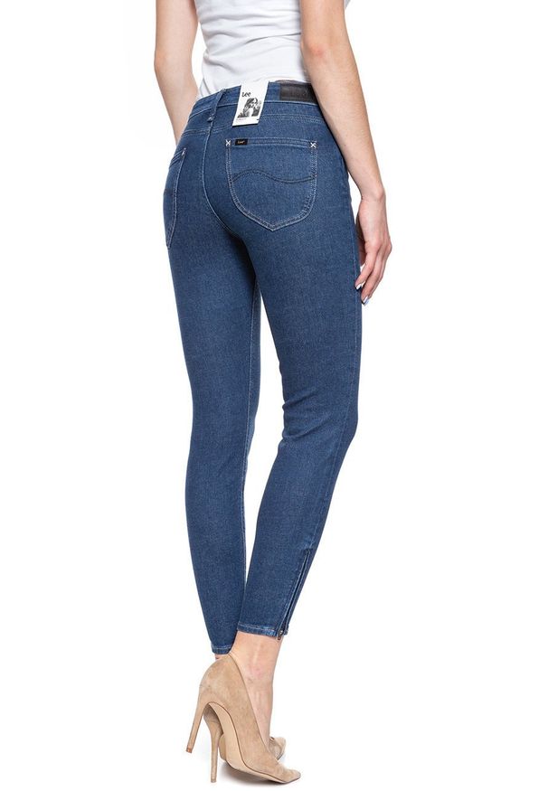 Lee - SPODNIE DAMSKIE LEE SCARLETT CROPPED CLEAN SAY L30CROJJ 112106400