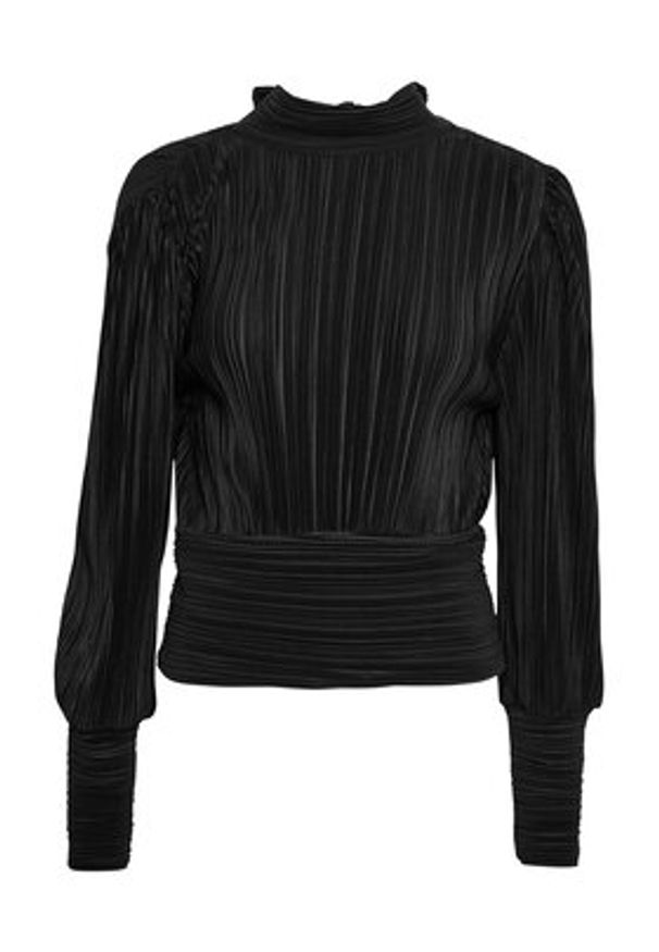 Vero Moda Bluzka 10295544 Czarny Regular Fit. Kolor: czarny. Materiał: syntetyk