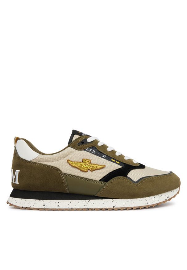 Aeronautica Militare Sneakersy 261SC0288UCT03545 Zielony. Kolor: zielony. Materiał: materiał