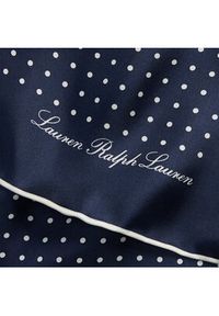 Lauren Ralph Lauren Chusta 454953615002 Granatowy. Kolor: niebieski. Materiał: jedwab, materiał #3