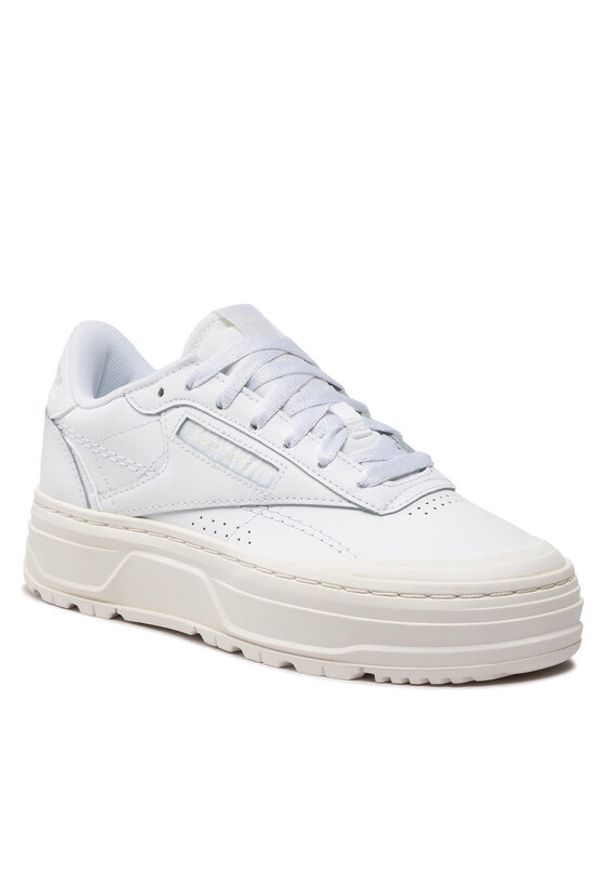 Reebok Sneakersy Club C Double Geo H69140 Biały. Kolor: biały. Materiał: materiał. Model: Reebok Classic, Reebok Club