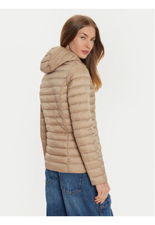 Jott Kurtka puchowa Cloe P000WDOW01 Beżowy Slim Fit. Kolor: beżowy. Materiał: syntetyk