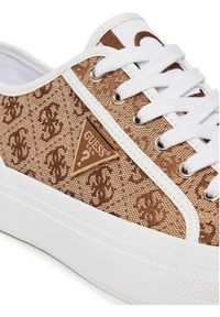Guess Tenisówki FLGJEA FAL12 Beżowy. Kolor: beżowy. Materiał: materiał